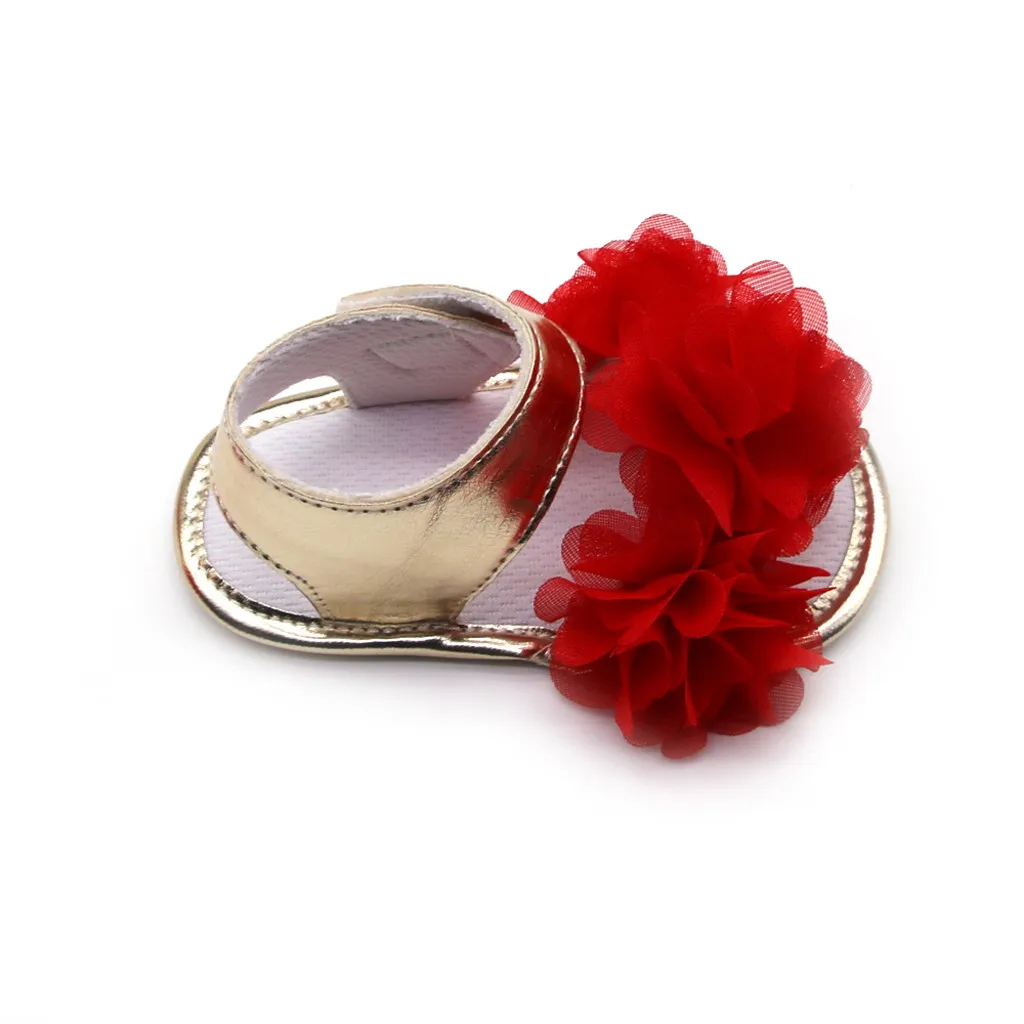 SAGACE/обувь принцессы с цветочным принтом для первых прогулок Милая нескользящая