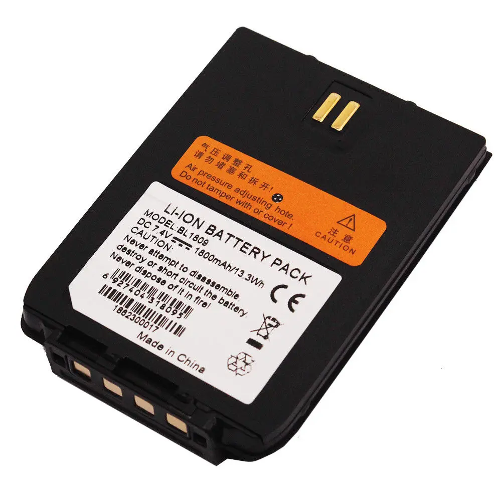 BL1809 BL1103 BL1401 1800 мА/ч литий ионный аккумулятор Батарея для HYT HYTERA радио X1 Z1 X1E X1P Z1P