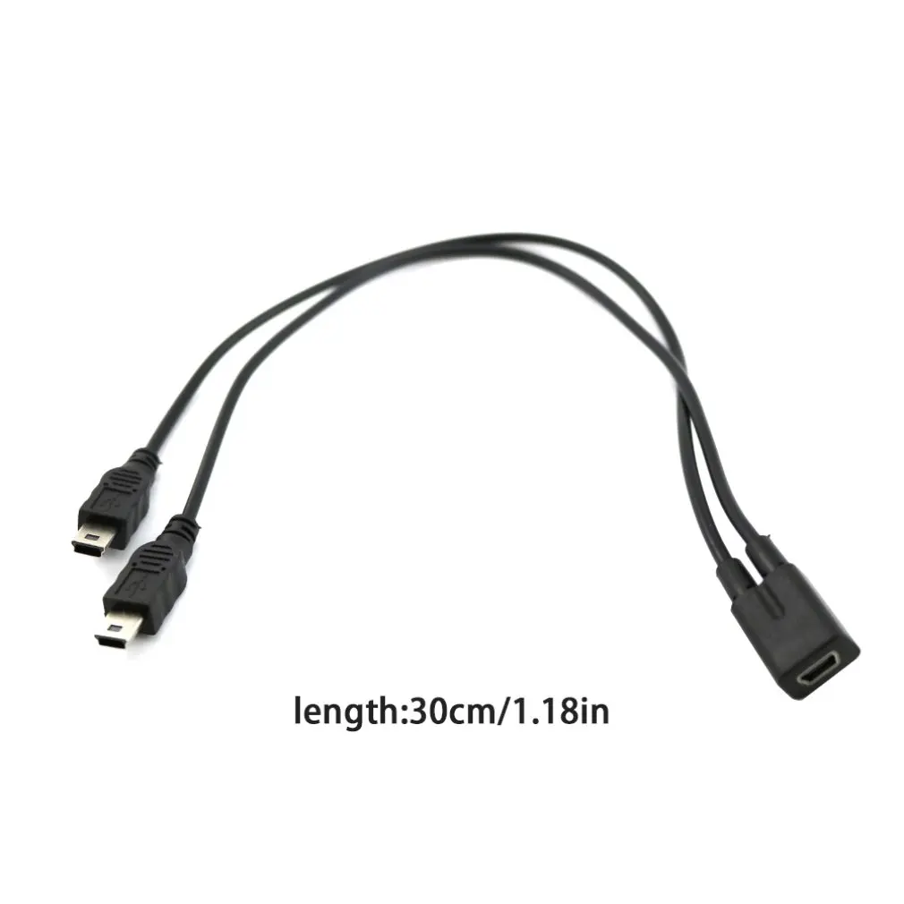 От 1 до 2 лет сплиттер кабель USB 0 мини 5 контактный женский двойной Мужской