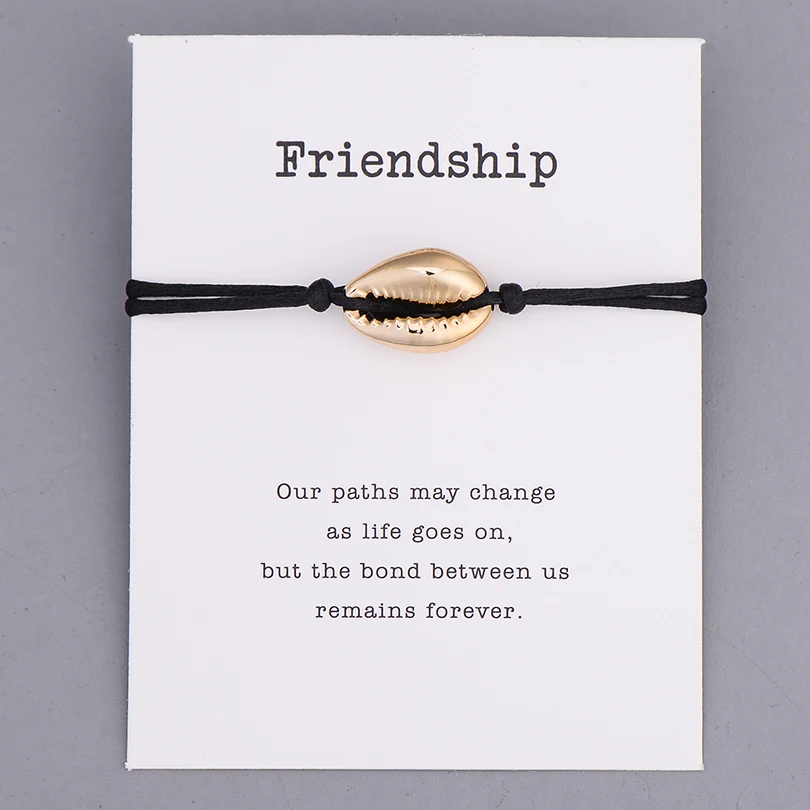 Модный браслет с подвеской золотого и серебряного цвета надписью Wish Card роскошный