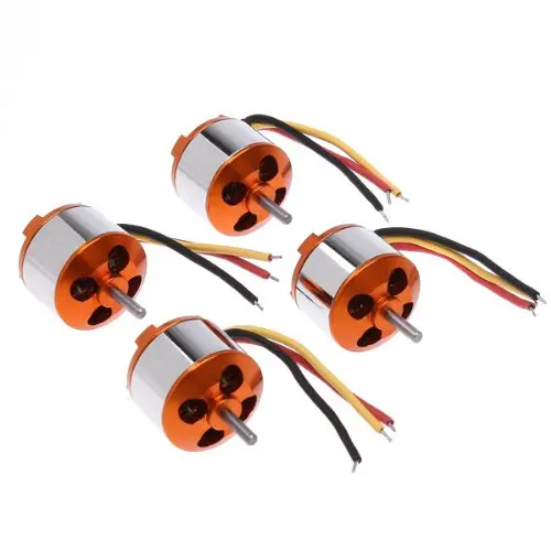 4 шт. * EBOYU A2212 13T 1000KV внешний бесщеточный двигатель для RC DJI F450 F550 Мультикоптер Xcopter
