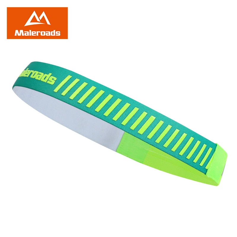 Высокое качество для мужчин женщин Camoflage силиконовые Sweatband Anti-slip повязка головная для йоги спортивные ленты для волос Налобная повязка Головные уборы - Цвет: Зеленый