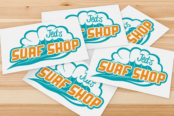 ПВХ/бумага индивидуальная этикетка наклейка печать логотипа/самоклеящиеся