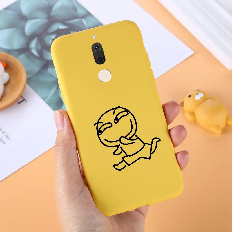 23 J& R для huawei mate 10 Lite чехол Nova 2i чехол милый мультфильм Любовь Сердце Мягкий ТПУ желтый чехол для huawei Nova 2i/mate 10 Lite - Цвет: 23