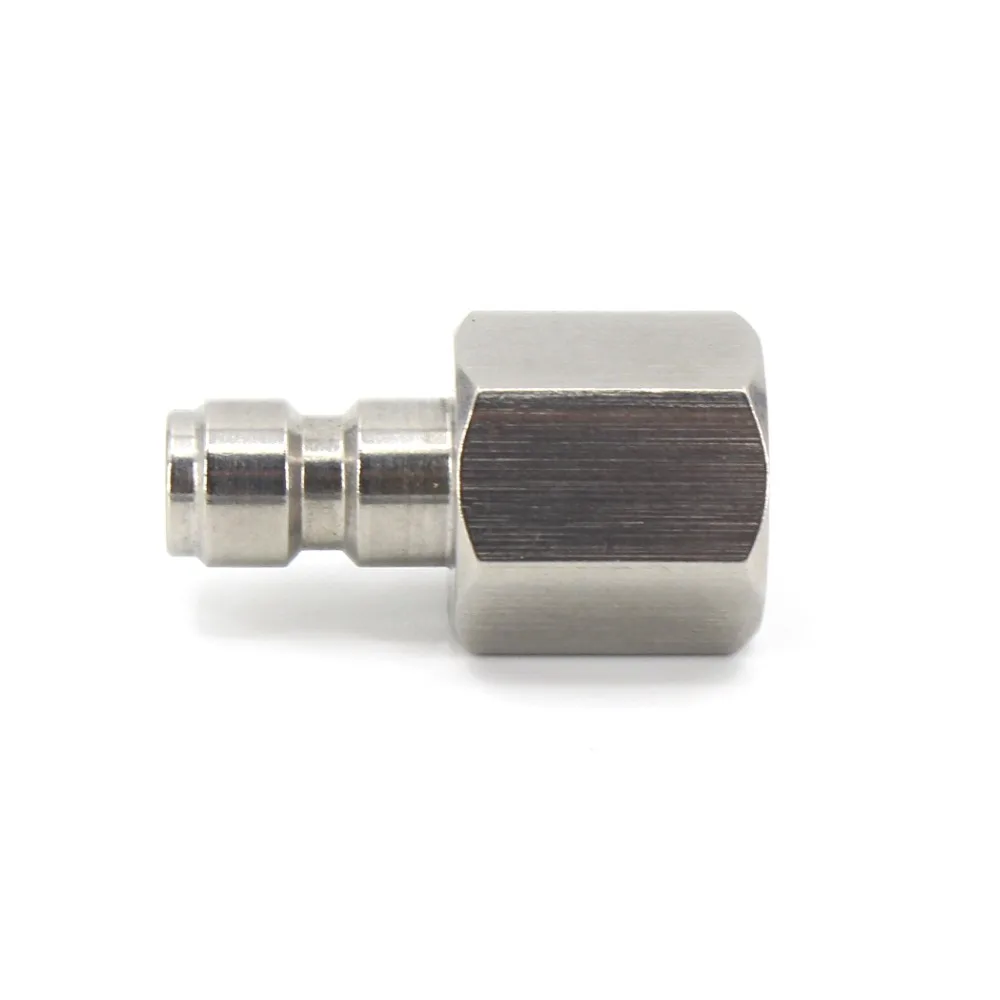 PCP Airforce Пейнтбол высокого давления быстрая розетка 1/8 BSPP 1/8NPT M10x1 нержавеющая сталь