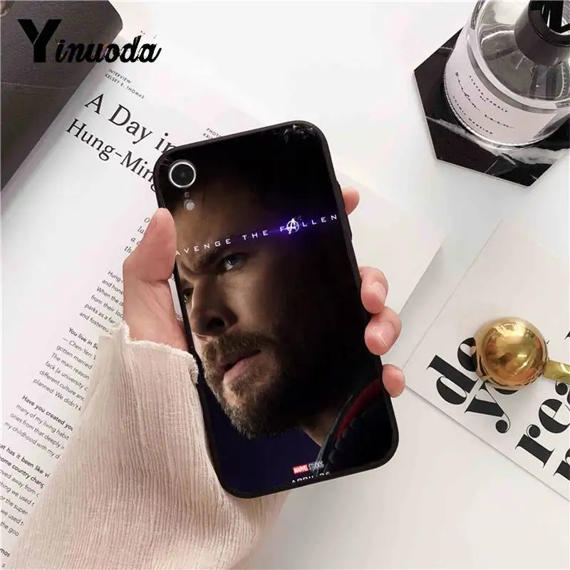 Чехол для телефона Yinuoda Marvel Avengers League End iPhone 5 5Sx 6 7 7plus 8Plus X XS MAX XR 10 11 pro