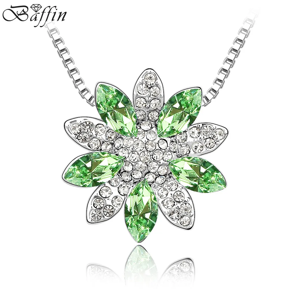 Женское колье с кристаллами Swarovski|pendant shade|bijoux pendantbijoux imitation |