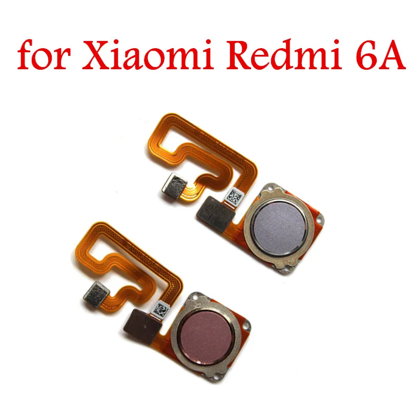 Для Xiaomi Redmi 6A сканер отпечатков пальцев кнопка домой гибкий кабель сенсорный ID