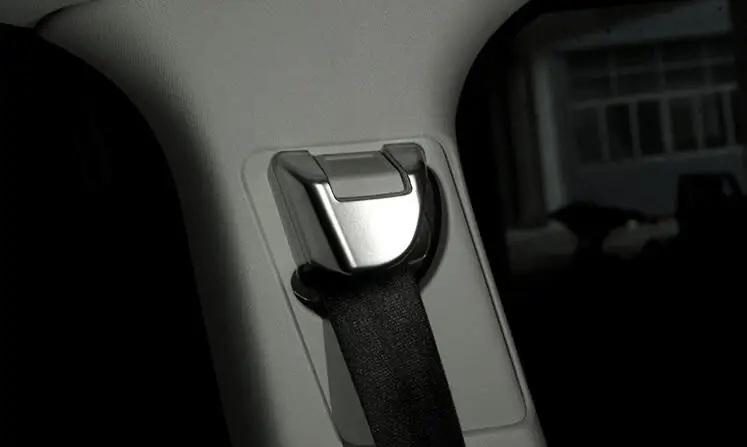 Для Range Rover Sport 2014 2015 2016 2017 стайлинга автомобилей матовый хром ремень безопасности