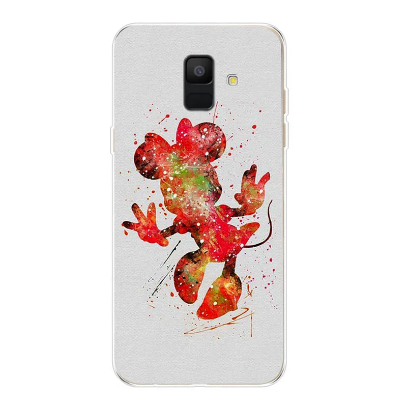 Роскошный чехол из ТПУ для Samsung Galaxy A600 A600F A6 2018 чехлы Чехлы Силиконовые серьги Henna