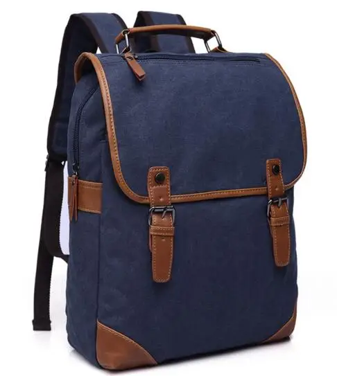 Винтажный Мужской холщовый рюкзак сумка мужская повседневная | Багаж и сумки