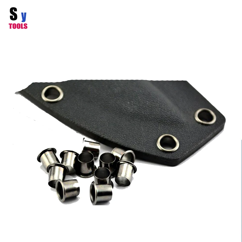 Sy инструменты Kydex 8 5*7 мм окрашенная бронзовая кожа DIY одежды люверсы 20 шт в