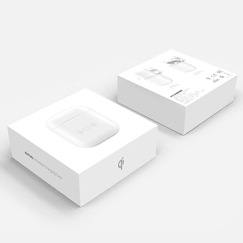 

CinkeyPro Wireless Charger Box for AirPods Apple iPhone 5V/1A Output Qi Device Common Charging