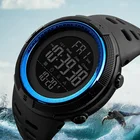 Часы наручные Цифровые мужские, модные спортивные водонепроницаемые электронные