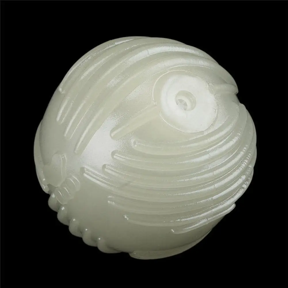 TPFOCUS Pet Dog супер устойчивый к укусам светящийся шар жевательная игрушка