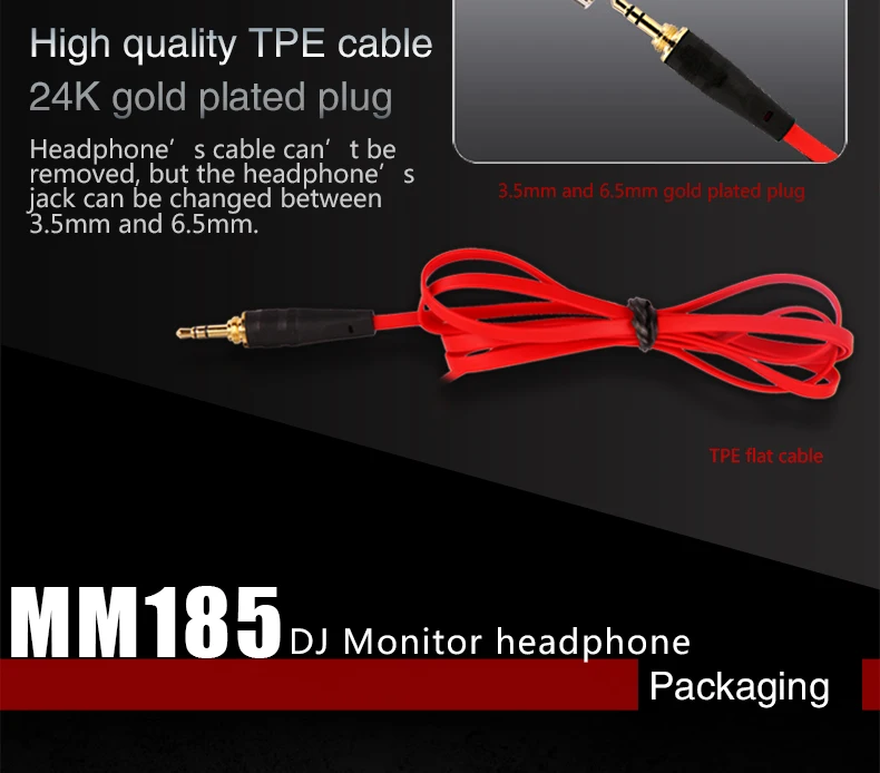 Somic MM185 DJ наушники с глубоким басом, hifi наушники, наушники с разъемом 3,5 мм, музыкальная гарнитура для компьютера, ПК, телефона, mp3