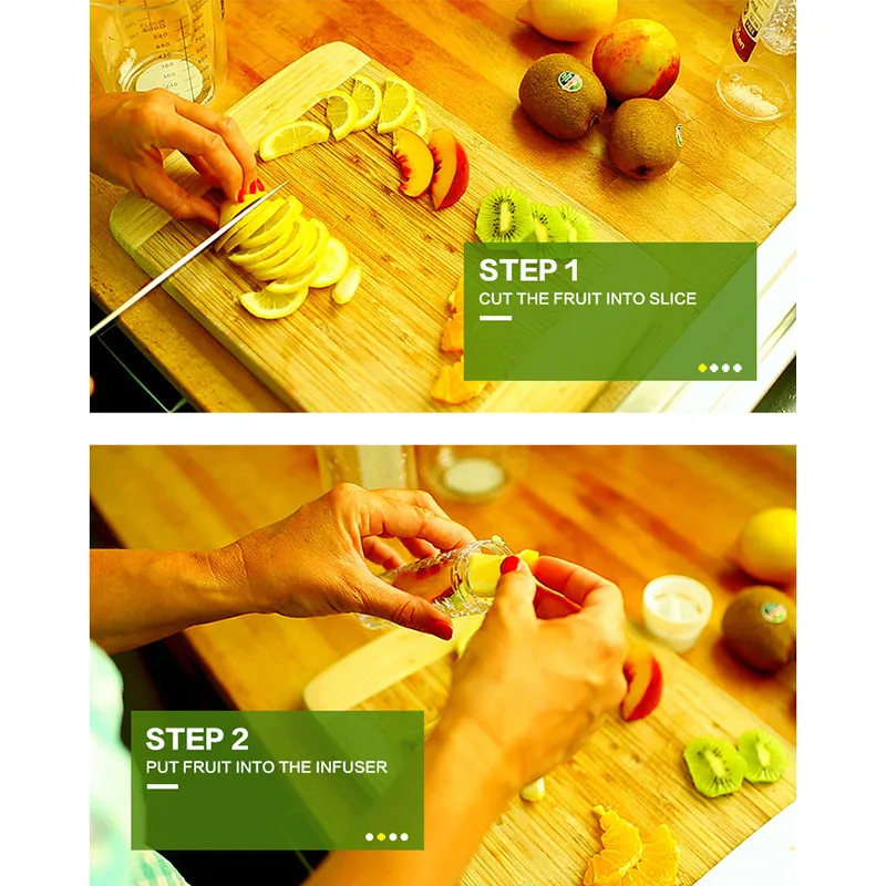 Портативный пластиковый инфузер для фруктов бутылка воды с фильтром мл|Бутылки