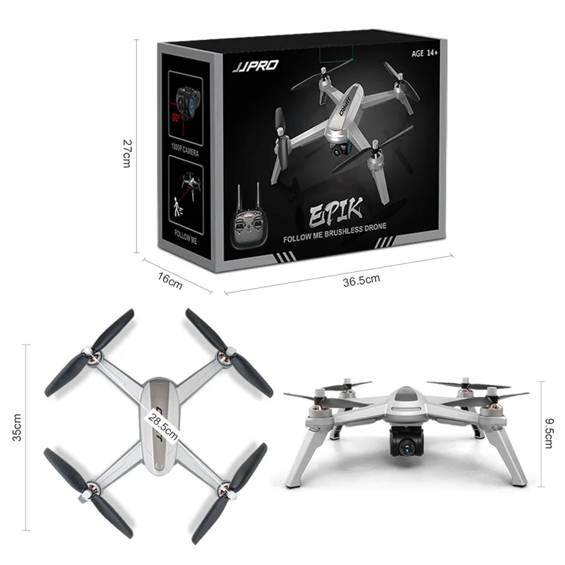 JJRC JJPRO X5 профессиональный Дрон 5G WiFi FPV gps позиционирование Квадрокоптер 1080P камера с интересным бесщеточным Мотором