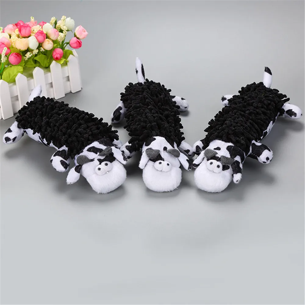 Puppy Chew Squeaker Toy Pet Dog Squeaky Plush Sound Animal Shape Toys 10.23 | Дом и сад