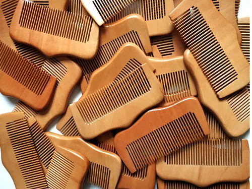 100 шт./лот индивидуальная гравировка вашего логотипа натуральная персиковая