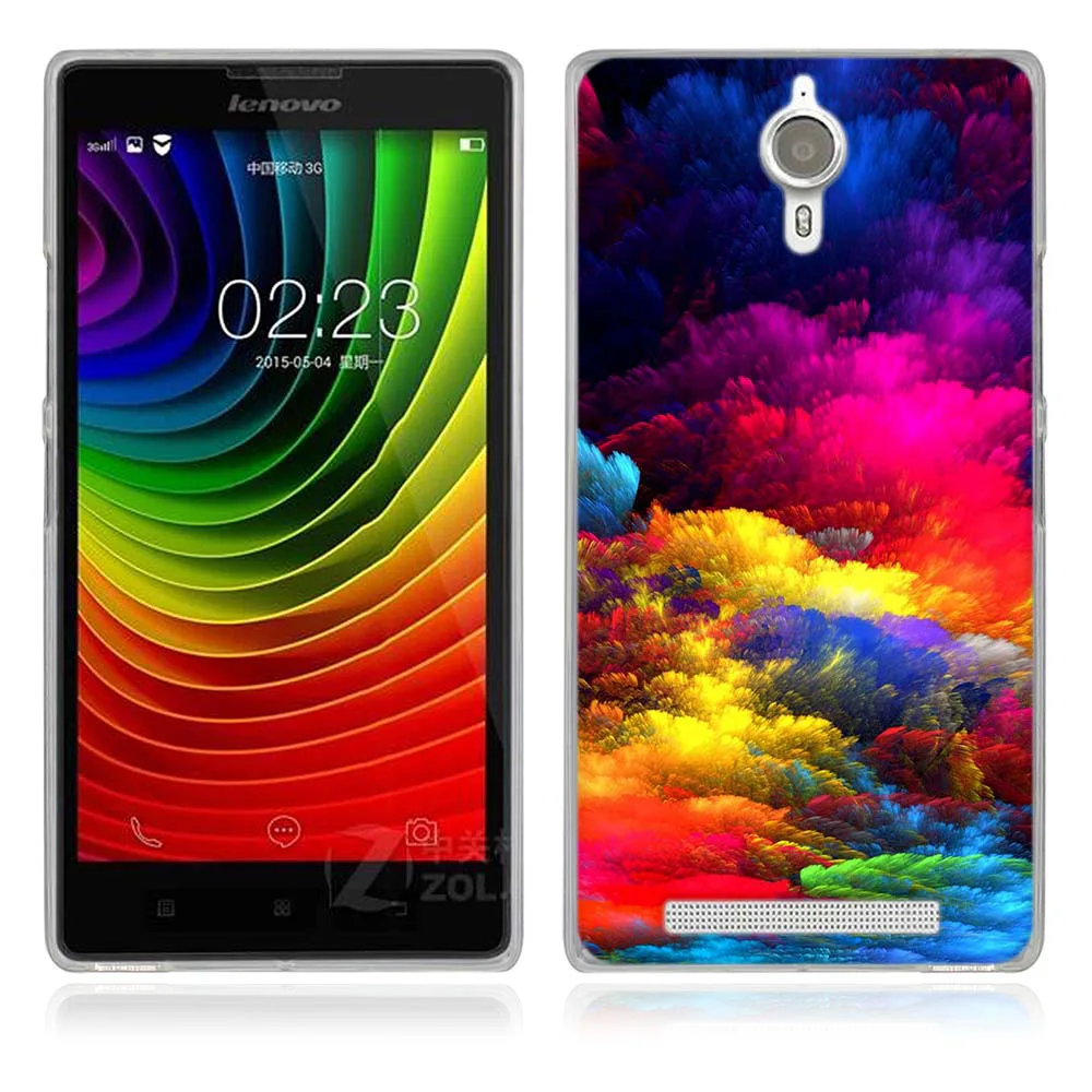Мягкий чехол из ТПУ Для Lenovo K80 P90 задняя крышка для Fundas роскошные чехлы с 3D