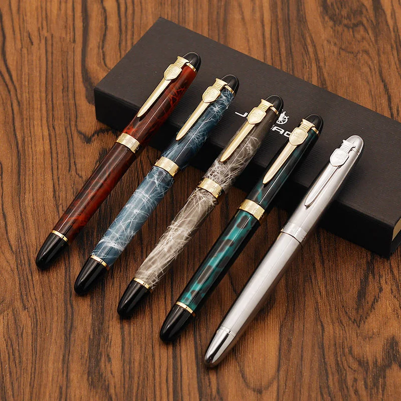Перьевая ручка 5 шт./лот New Shield Iraurita с тонким металлическим наконечником Jinhao X450A