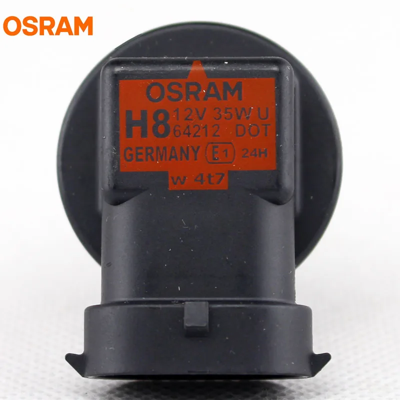 OSRAM H8 12 В 35 Вт 3200 К PGJ19 1 64212 первоначальный запасных Запчасти туман авто лампы OEM