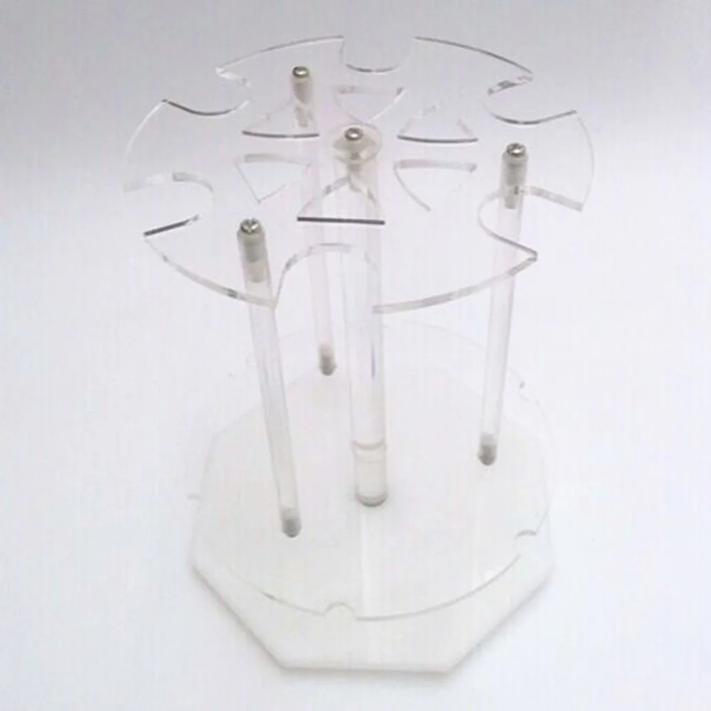 1 шт. круглая съемная прозрачная рама из плексигласа пипетка стойка