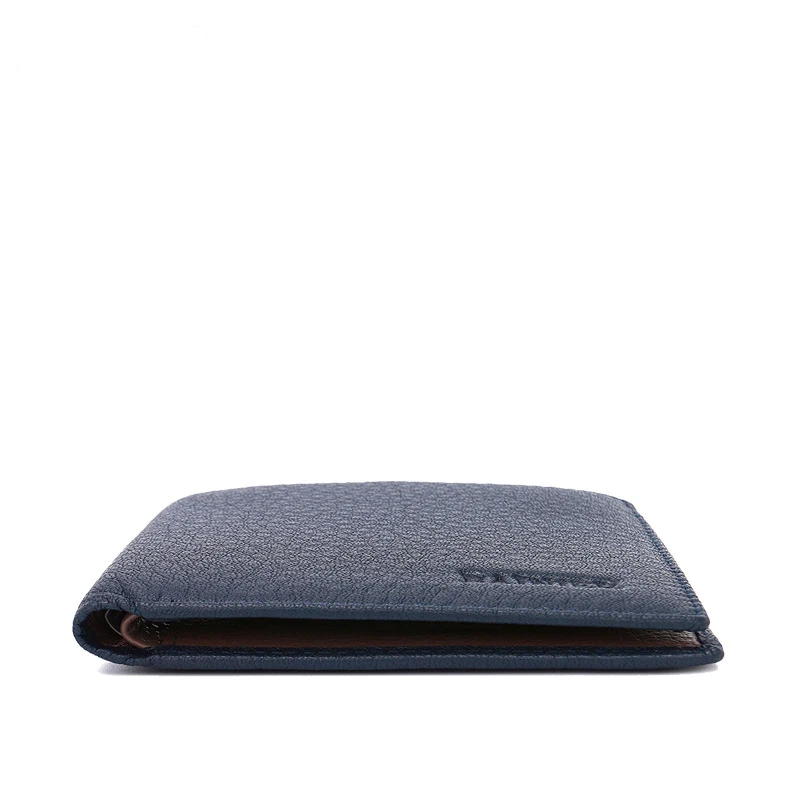 GENMEO Новое поступление из натуральной кожи Двойные кошельки Мужская бычьей