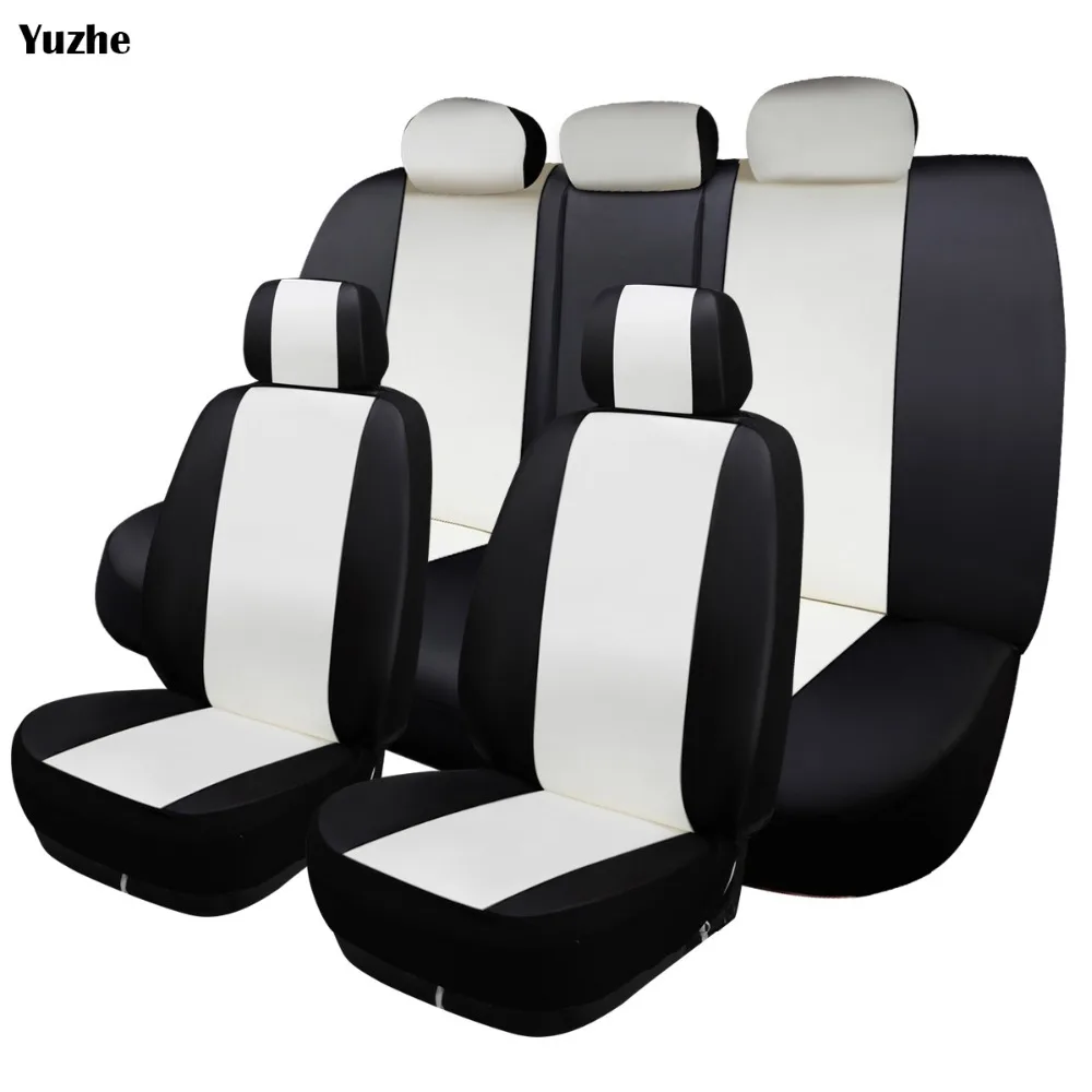 Yuzhe универсальный автомобильный кожаный чехол для сиденья Renault Kadjar Koleos Captur Megane 2 3 Duster Kangoo автомобильные аксессуары