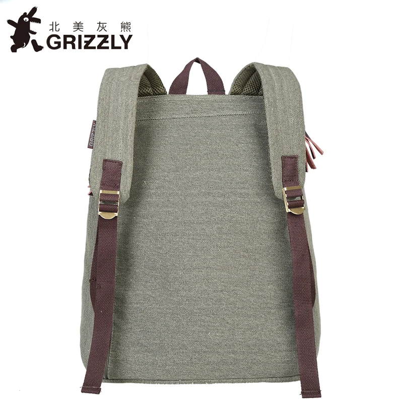 GRIZZLY для мужчин и женщин Рюкзаки повседневные Mochila многофункциональный большой