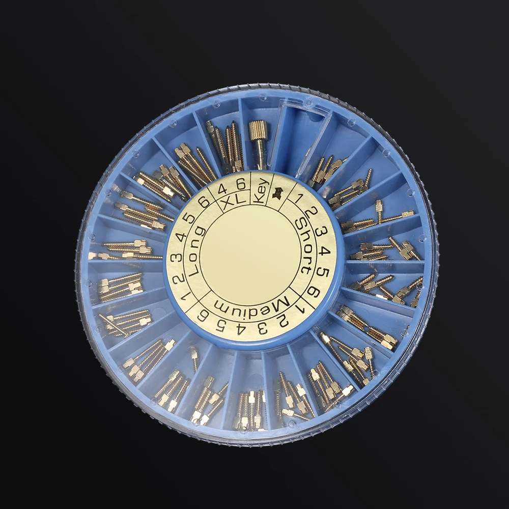 120 шт. стоматологический конический винтовой набор из нержавеющей стали Nordin