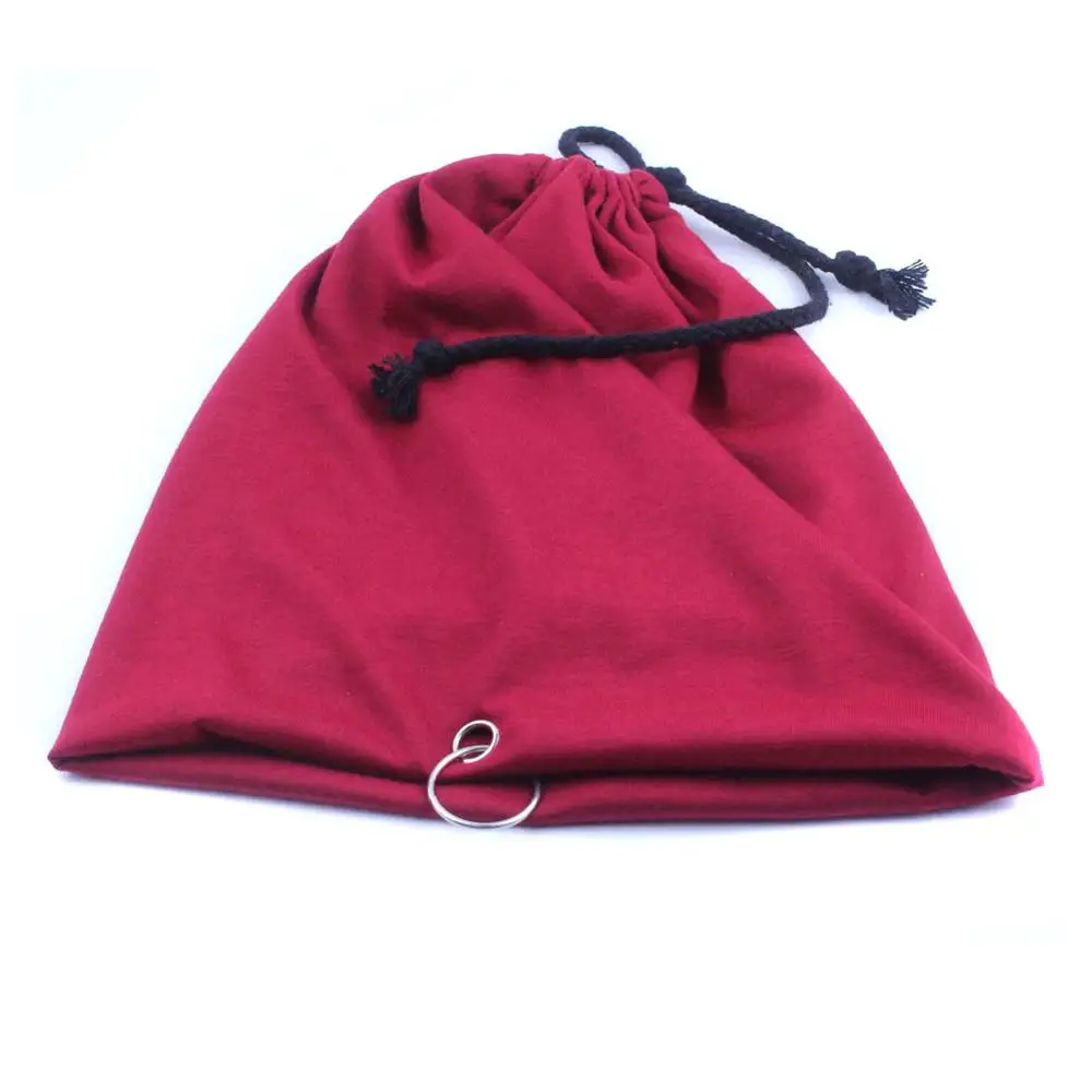 Головной убор Мужской с металлическим кольцом модный однотонный повседневный