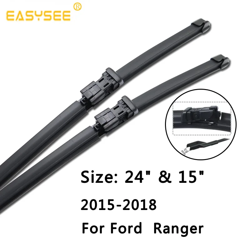 2016-2019 Стеклоочистители для лобового стекла автомобиля для Ford Ranger от 1999 до 1" и 18" 2" и 16" 2" и 15" - Color: 2016-2019