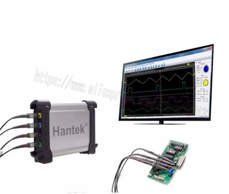 Hantek DSO3204 200MHz 1Gs/S digital oscilloscope 4CH Oscilloscope | Инструменты