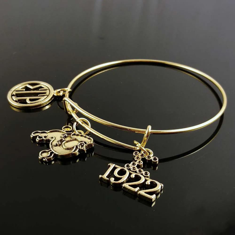 Sorority Sigma Gamma Rho 1922 Пудель амулеты «сделай сам» Love SGR регулируемый браслет ювелирный браслет