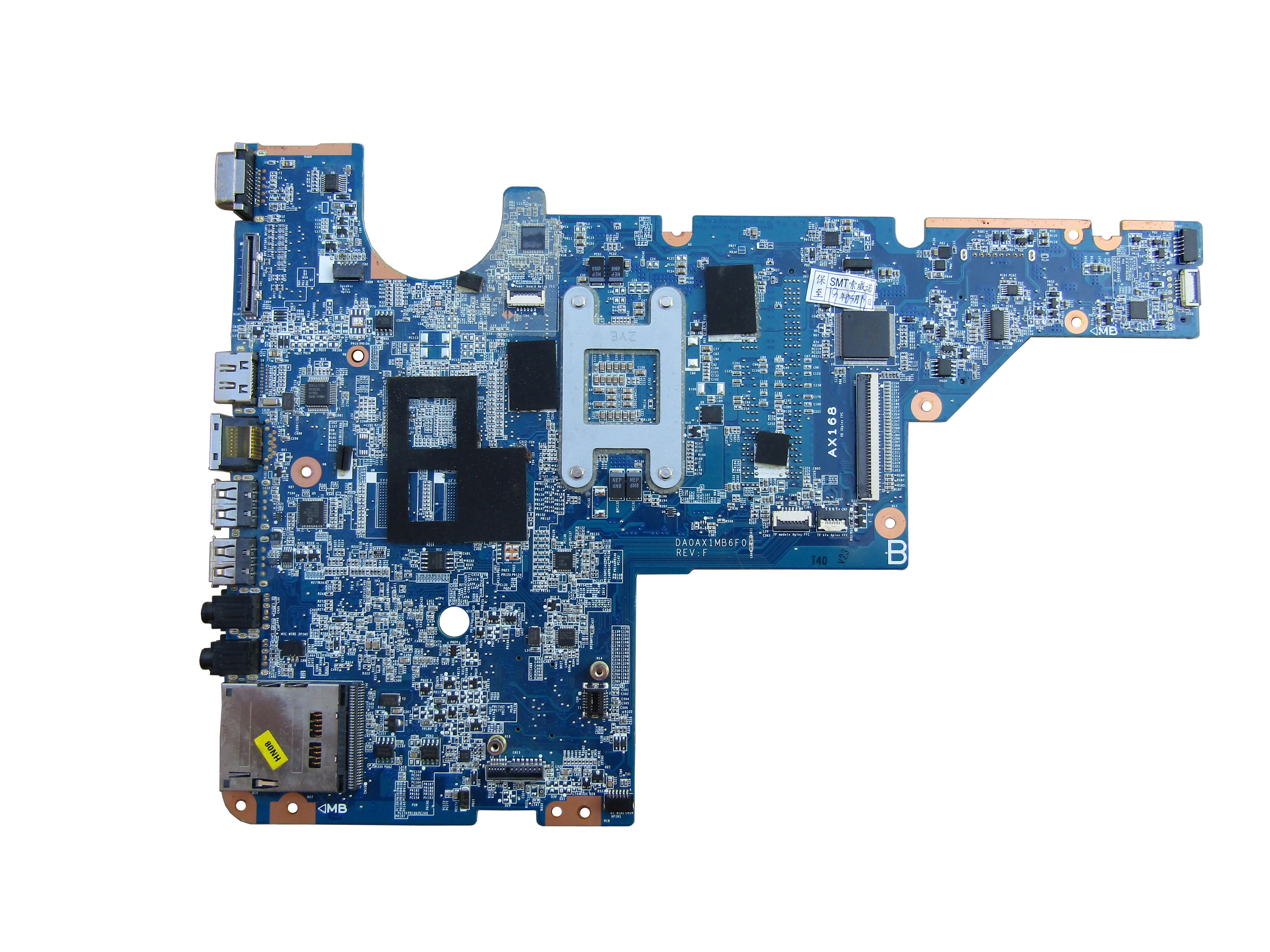 Для hp павильон CQ42 CQ62 G42 G62 материнская плата HM55 DDR3 Встроенная Материнская плата для ноутбука 595184-001 аккумулятор большой емкости полностью протестирована