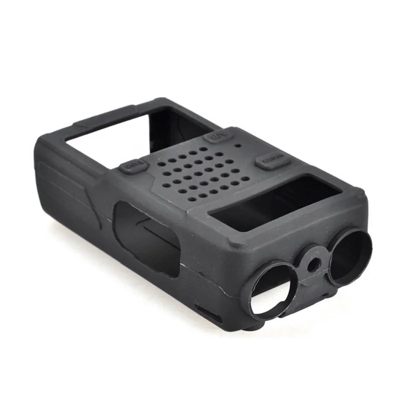Silicone Rubber Case for BAOFENG UV-5R UV-5RA UV-5RE Walkie Talkie 10 km Soft Protective Shoe Cover Transceiver 2 Way Radio | Мобильные