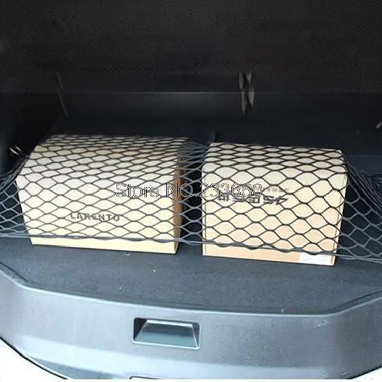 Багажник автомобиля нейлоновая тянущаяся багажная сетка для Honda CRV BMW X3 Nissan Qashqai