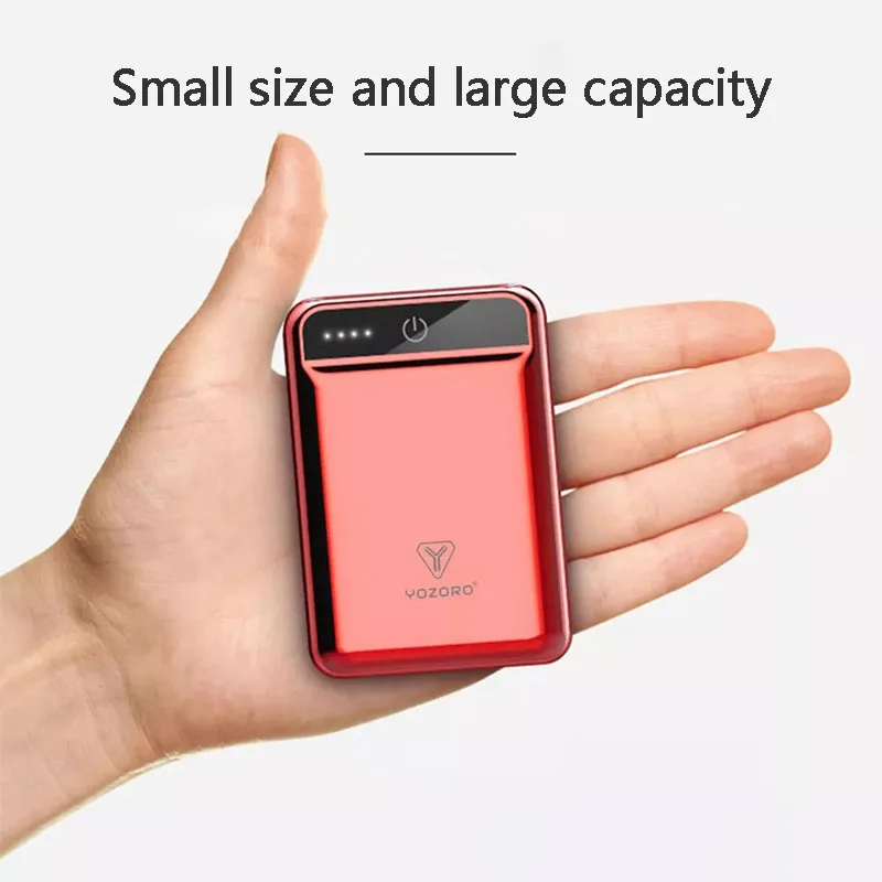 X10 Мобильная мощность 10000 мАч двойной USB Портативная зарядка сокровище заряд мини