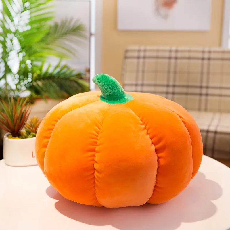 pumpkin Зима Мультфильм Рука теплая плюшевая игрушка кукла карманник Подушка теплая рука офис гостиная спальня теплый удобный подарок для детей - Цвет: pumpkin