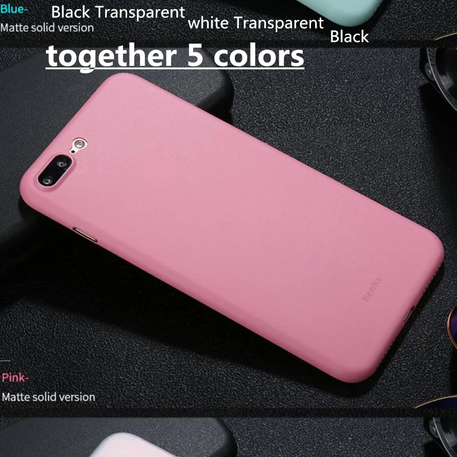 Cennick для Apple iPhone 7 Plus чехол Coque ультра тонкий 0.4 мм прозрачный матовый Оригинальный