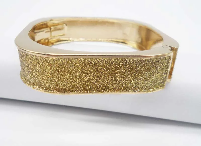 Модные Золотые Серебряные Браслеты Pulseiras Новый тусклый польский дизайн горный