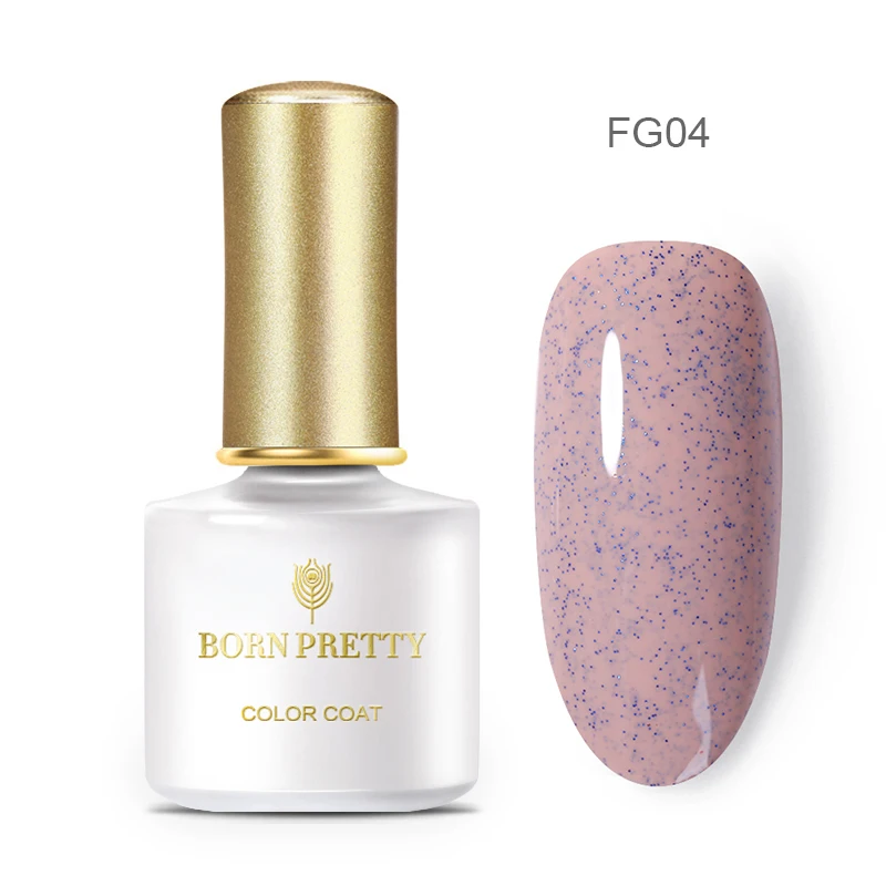 BP-FG04 BORN PRETTY 6 мл замачиваемый туманный гель серия Синий Фиолетовый Блестки УФ-гель для дизайна ногтей мерцающий Маникюр для украшения ногтей - Цвет: BP-FG04