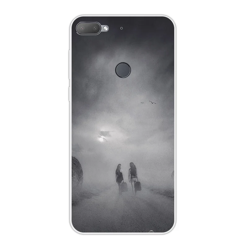 6.0inch for HTC Desire 12 Plus Phone Case Luxury TPU 12+ Soft Silicon Lion Back Cover |