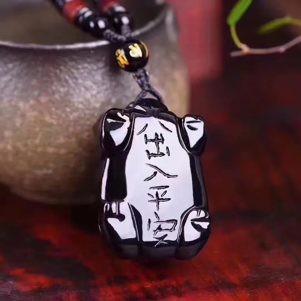 Прямая доставка уникальный природный черный обсидиан Вырезка дракон черепаха