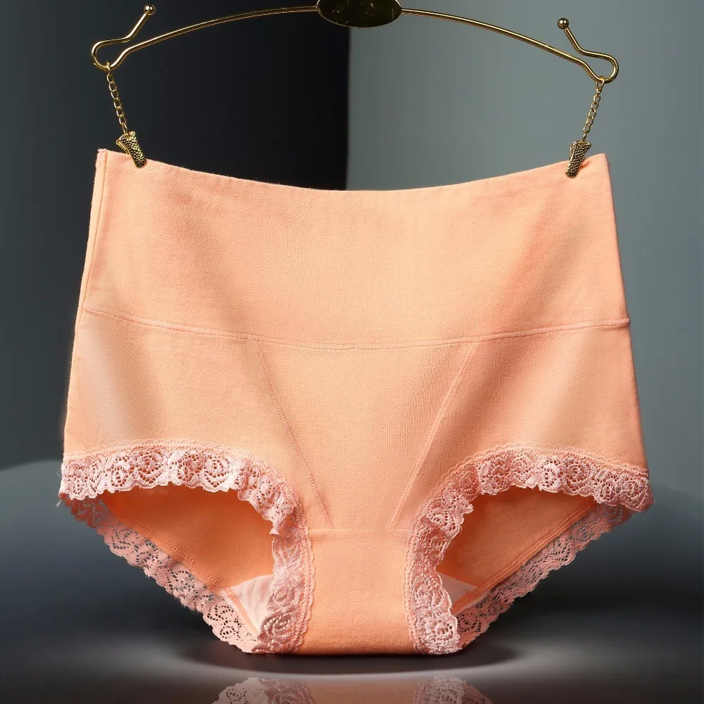 Женское хлопковое нижнее белье HW025 дышащие трусики для живота женские