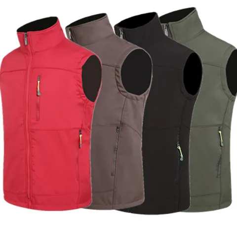 Мужской жилет для спорта на открытом воздухе ветрозащитный и теплый
