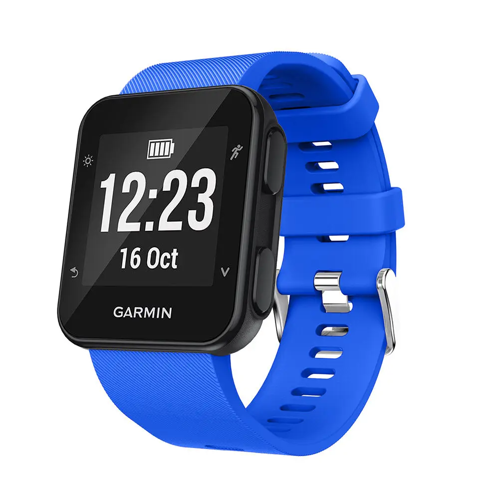 Ремешок сменный цветной для наручных часов Garmin Forerunner 35 / 30