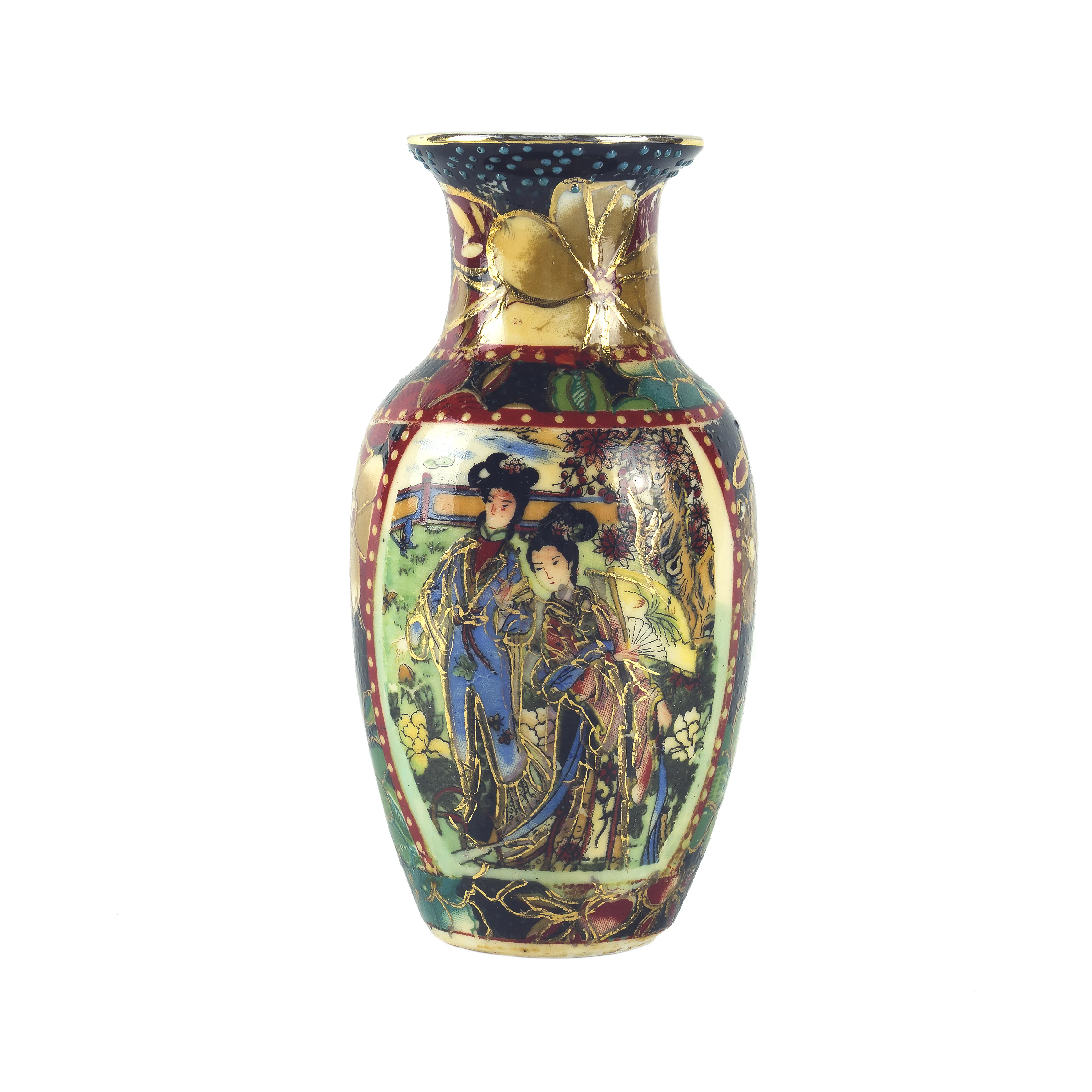 KING DOES Porcelain Vase Ceramic White Antiques Vases Gold Flower Classic Decorative Glass Table Arrangement Vintage | Дом и сад